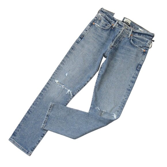 NWT Citizens of Humanity Emerson in Freeport Destroy Slim Boyfriend Jeans 24 - Picture 3 of 10